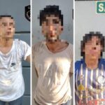 Tres sujetos detenido tras intentar robar y agredir a Policías