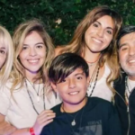 Claudia Villafane hablo de sus nietos y recordó a Diego Maradona